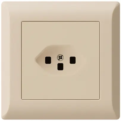 Presa INC kallysto.line T23 beige con morsetti ad innesto 