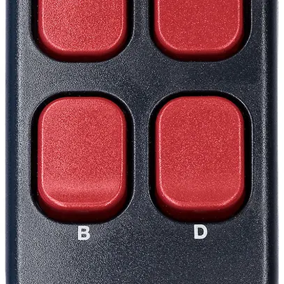 Émetteur portable ALADIN Mini II EnOcean 4-can anthracite/rouge 