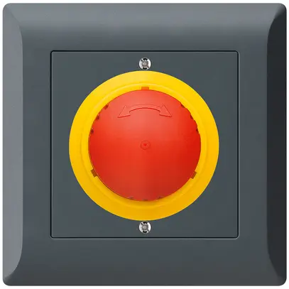 Contatto rotativo INC kallysto.line ARRESTO DI EMERGENZA antracite 