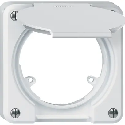 Partie supérieure robusto avec clapet blanc 3-points avec disque de réduc. 