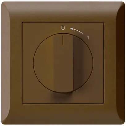 Contatto rotativo INC 0<1/1L kallysto.line marrone con manopola 