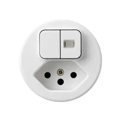 Insert pour combinaison lumineuse 3+A-R/1L+type 13 blanc basico 1 lentille 