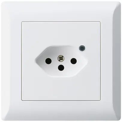 Presa INC Hager kallysto.line 1×T13 illuminato C bianco ultra 