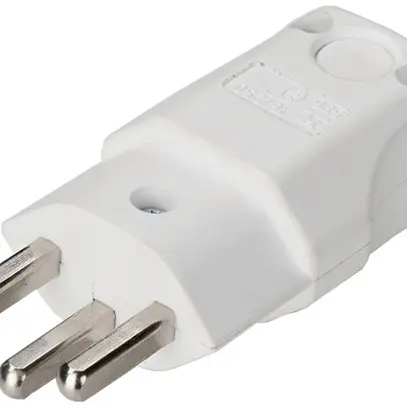 Fiche mobile ELBRO T23 blanc 16A 250V avec 3 entrées de câble 