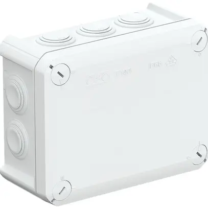 Boîte de dérivation T100 Bettermann blanc pur, sans halog.IP55-IP66 
