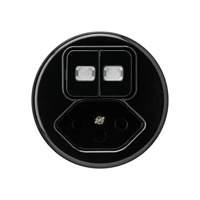 Insert pour combinaison lumineuse basico 1/3+3/1L+type 13 noir 2 lentilles 