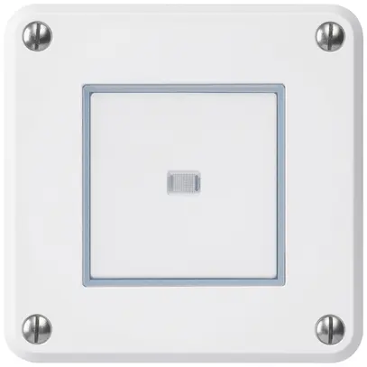 Interruttore INC robusto IP55 schema 3 illuminato bianco 