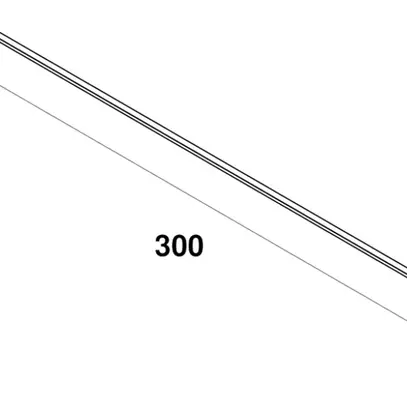 Rail conducteur AP SLV 1 phase 3m gris argenté 