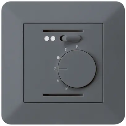 Thermostate d'ambiance ENC kallysto.trend anthracite pour plancher chauffant 