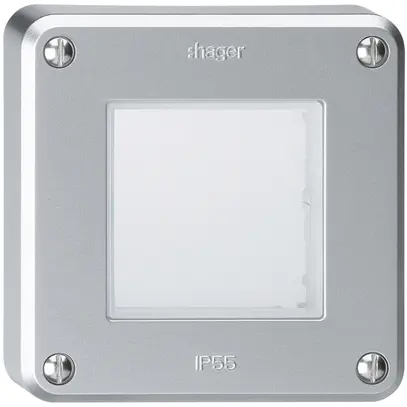 Partie supérieure robusto aluminium avec membr.p.interrupt.&contact 