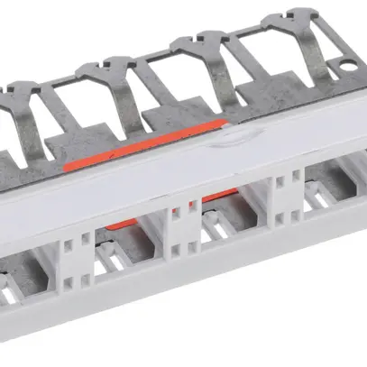 Universaleinheit leer 5×1 Port freenet hellgrau 