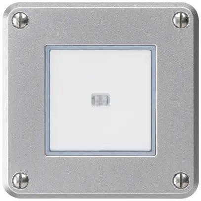 Interruttore INC robusto IP55 schema 6 illuminato alluminio 