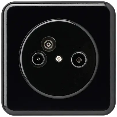 Presa d'antenna INC TV-R-dati basico C 19dB nero 