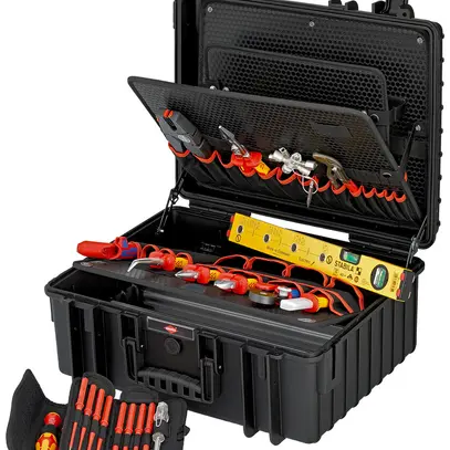 Valise d'outils KNIPEX "Robust34" Elektro, 26 pièces 