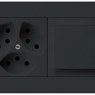 Combinazione INC kallysto.pro grd.I-I horizontale 3×tipo 13+interruttore S3 ne 