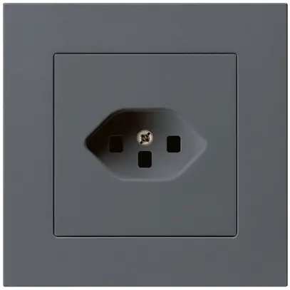 Prise ENC kallysto.pro T23 anthracite avec bornes enfichables 