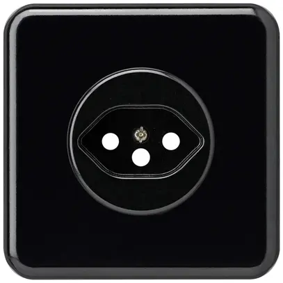 Kit frontale INC basico tipo 13 86×86mm nero con protezione bambini 