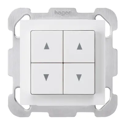 UP-Storentaster kallysto B weiss mit 4 Funktionstasten 