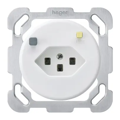 Presa INC basico B T23 FI 30mA bianco 