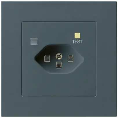 UP-Steckdose KPR T23 FI 30mA anthrazit 