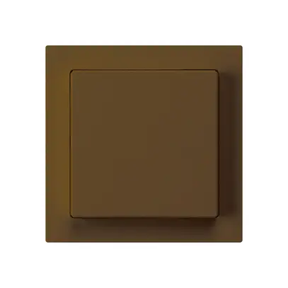 Kit frontale kallysto 60×60 marrone per interruttore/tasto 
