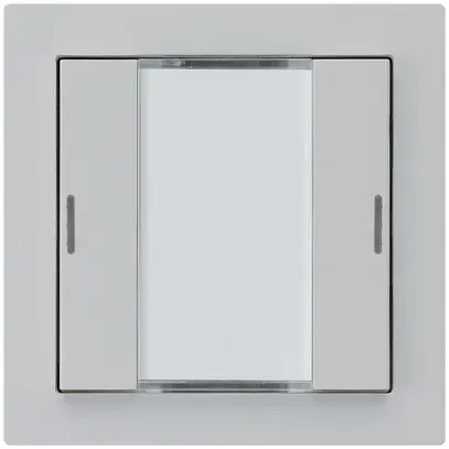 UP-Taster kallysto A KNX 2× RGB LED s/e-link hellgrau 