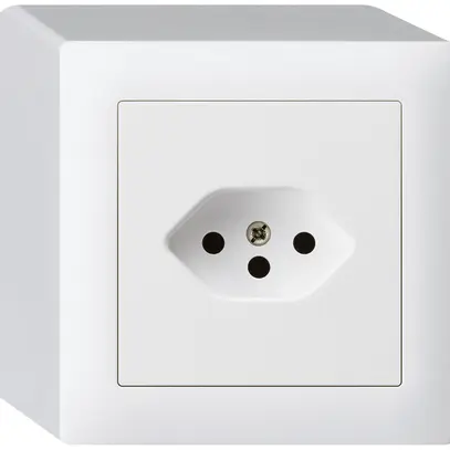 Presa AP kallysto T13 bianco con protezione bambini 