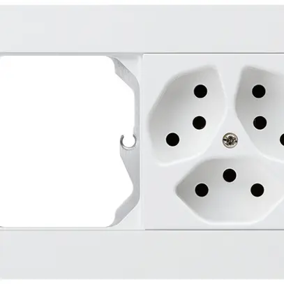 Combinazione INC kallysto.trend grd.I-I horizontale vuoto+3×tipo 13 bianco 