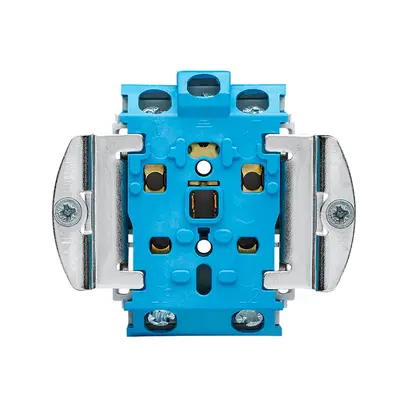 Intérieur prise Hager T15 avec borne enfichable 