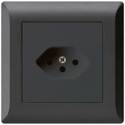 Presa INC kallysto.line T13 nero con protezione bambini 