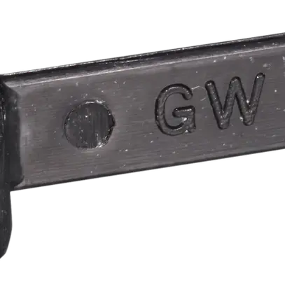 Fascetta nylon 4.8/202mm nero, resistente UV 