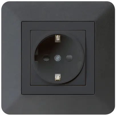 Prise ENC kallysto.trend Schuko noir 