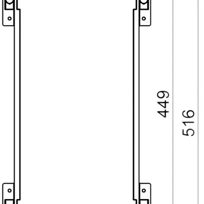Boîte R&S étroit ENC TV/T+T 