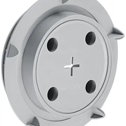 Coperchio per scatola d'incastro HSB Lumina, per LED, Ø 68mm, senza alogeni 