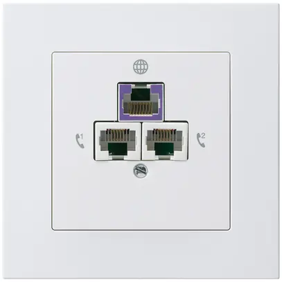 Presa di ritorno INC kallysto.pro per 2 DSL bianco 