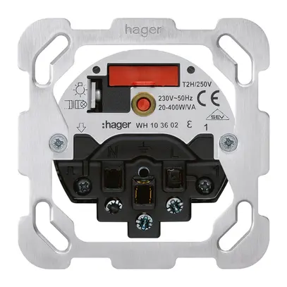 Inserto combinazione I varialuce+T13 F Hager ritardo fase discendente 20…400W/VA 