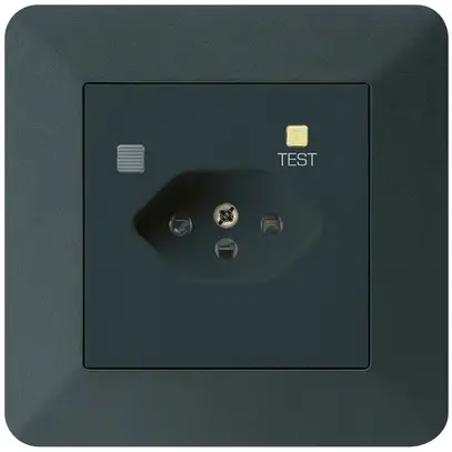 Presa INC KTR T13 FI 30mA nero 