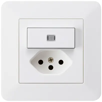 Combinaison lumineuse ENC A-R/1P+T13 blanc kallysto.trend avec sécurité enfants 