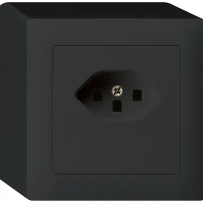 Presa AP kallysto T23 nero con morsetti a vite 