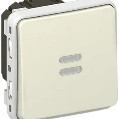 Interruttore a bilico lum. PLEXO 3/1L C bianco 