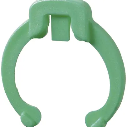Crampon pour tube HSB Weibel Rohrfix Ø32mm polyoxyméthylène sans halogène vert 