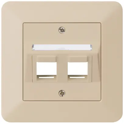 Kit de montage ENC kallysto.trend 2×Keystone beige 