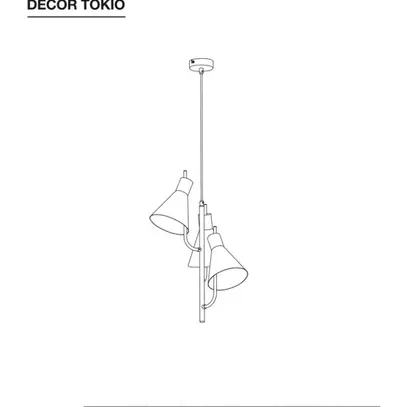 Lampada sospesa LED LEDVANCE DECOR TOKIO 14W 850lm 3000K 340mm nero 
