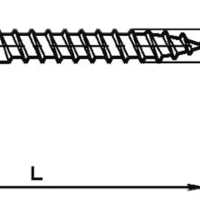 Vite per legno testa svasata 3.5×30mm zincata 