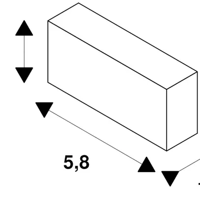 Raccordo longitudinale SLV per binario conduttore AP EUTRAC 3-fasi, bianco 