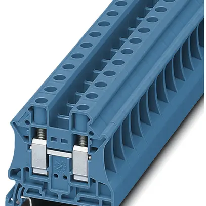 Borne 0.5…16mm² raccordement à vis bleu 