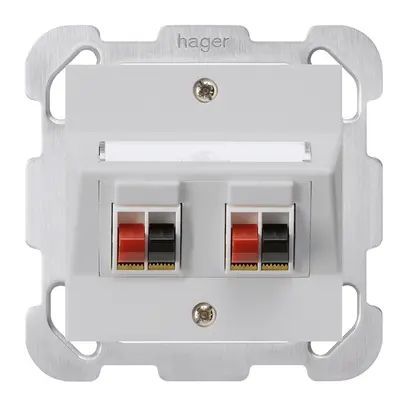 Presa INC audio kallysto 2 volte grc morsetto 2 altoparlanti piastra fissaggio 