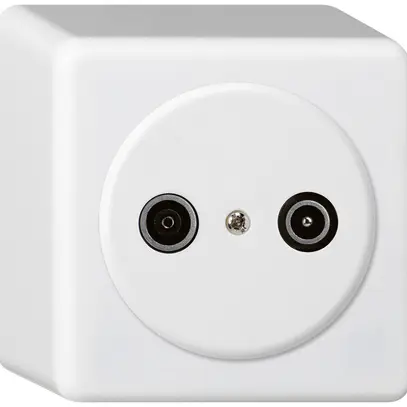 Presa d'antenna AP basico TV-R 19dB 2GHz bianco 