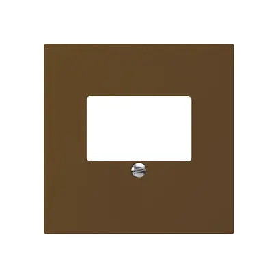 Cornice frontale per scatola DSL marrone 