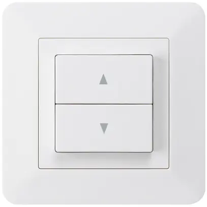 Interruttore per tapparelle INC kallysto.trend con 2 tasti di comando bianco 